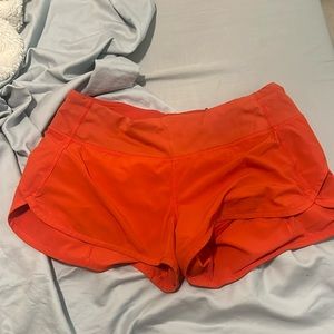 lululemon athletica Women's Orange Shorts